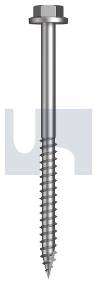 SCREW T17 HEX BARE SS316 14-10 X 90